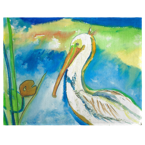 White Pelican Place Mat Set of 4