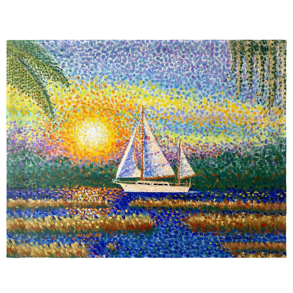 Marsh Sailing II Place Mat Set of 4