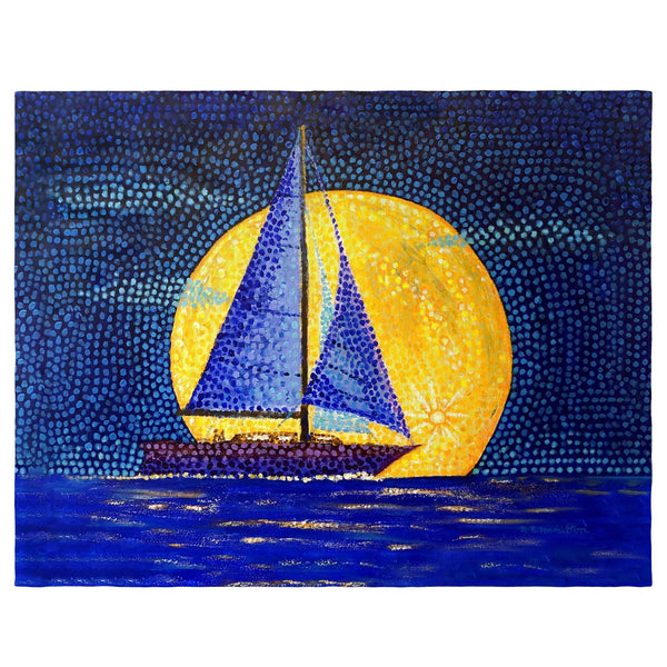 Moonrise Sailboat Place Mat Set of 4