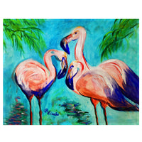 Betsy's Flamingo IV Place Mat Set of 4