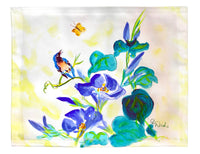 Blue Morning Glories Place Mat Set of 4