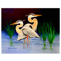 Two Blue Herons Place Mat Set of 4