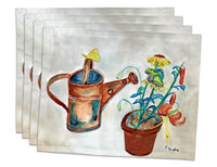 Watering Can Place Mat Set of 4