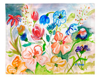 Colorful Flowers Place Mat Set of 4