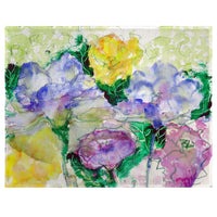 Watercolor Garden Place Mat Set of 4