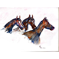 Three Horses Place Mat Set of 4