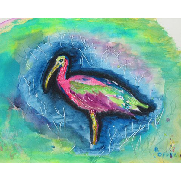 Glossy Ibis Place Mat Set of 4