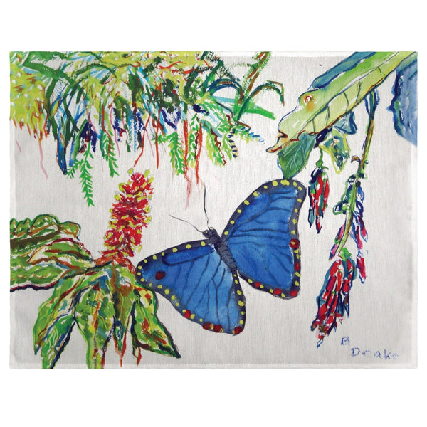 Morpho & Flowers Place Mat Set of 4