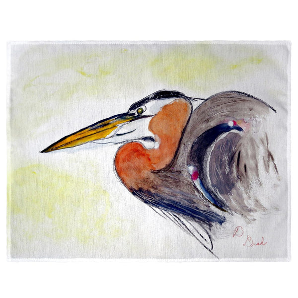 Heron Portrait Place Mat Set of 4