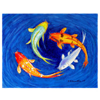 Swirling Koi Place Mat Set of 4