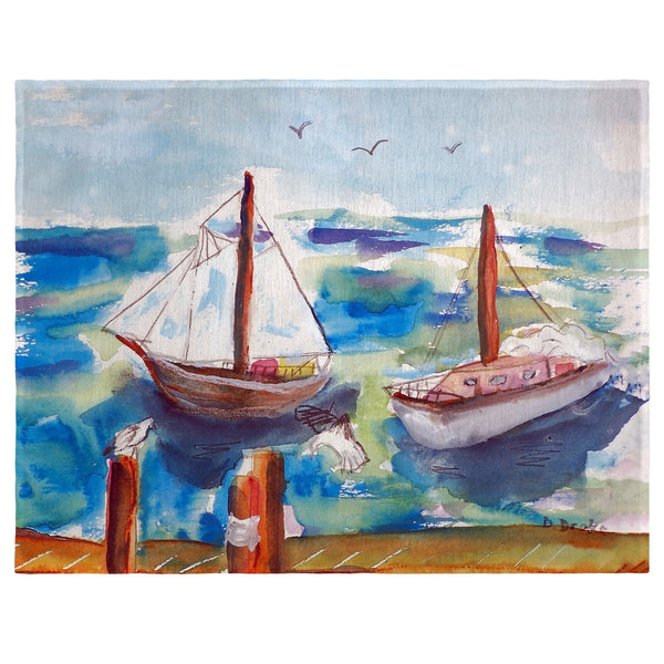 Two Sailboats Place Mat Set of 4