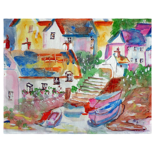 Boats At Steps Place Mat Set of 4