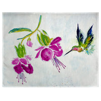 Purple Hummingbird Place Mat Set of 4