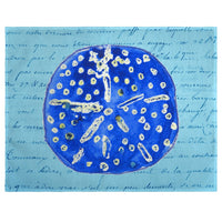 Blue Sand Dollar Place Mat Set of 4