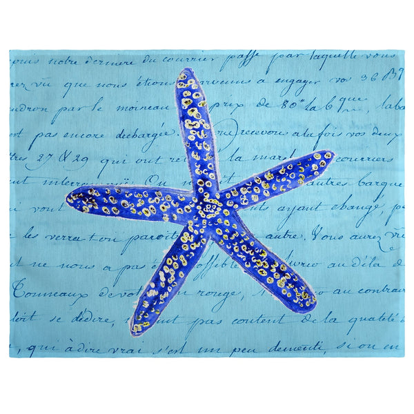 Blue Starfish Place Mat Set of 4