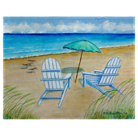 Adirondack Chairs Place Mat Set of 4