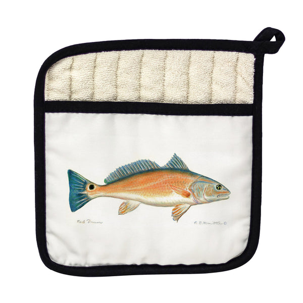 Red Drum Right Pot Holder