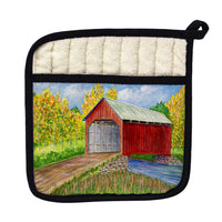 Dick's Covered Bridge Pot Holder