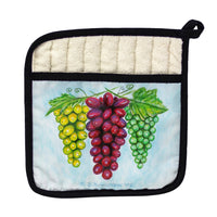 Bunches of Grapes Pot Holder