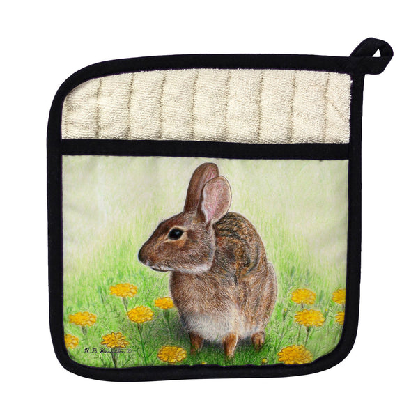 Rabbit Left Pot Holder