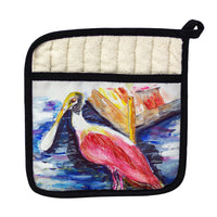 Spoonbill Pot Holder