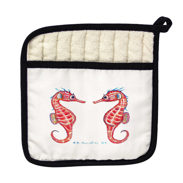 Seahorses Pot Holder