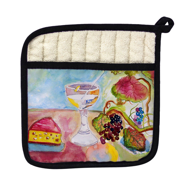 Wine & Cheese Pot Holder