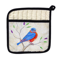Dick's Blue Bird Pot Holder