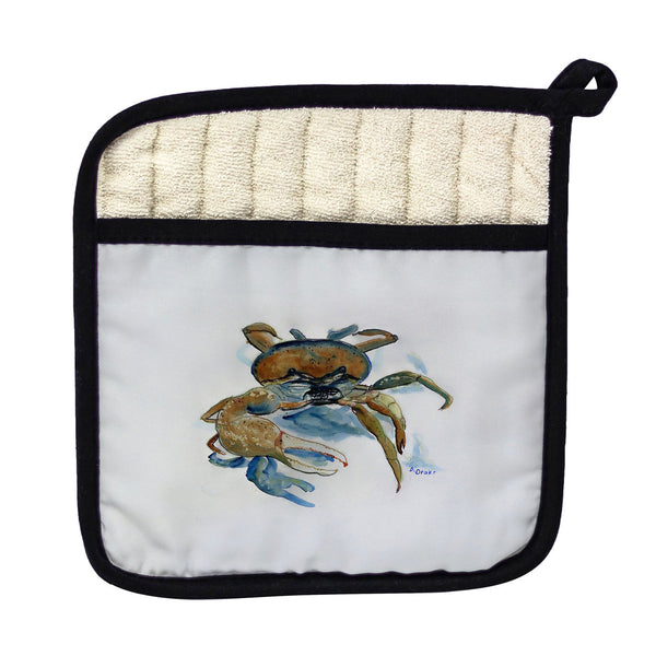 Fiddler Crab Pot Holder