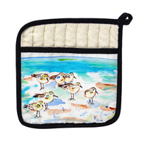 Seven Sanderlings Pot Holder