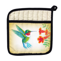 Dick's Hummingbird Pot Holder
