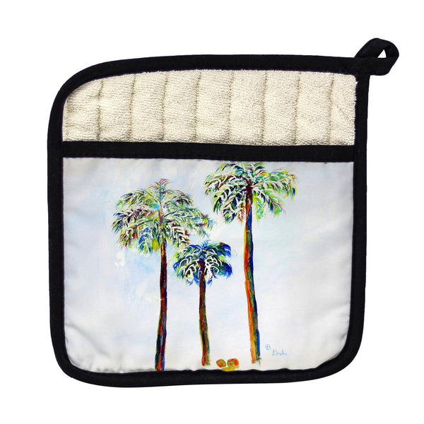 Three Palms Pot Holder