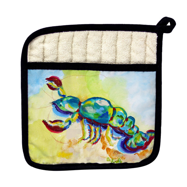 Colorful Lobster Pot Holder