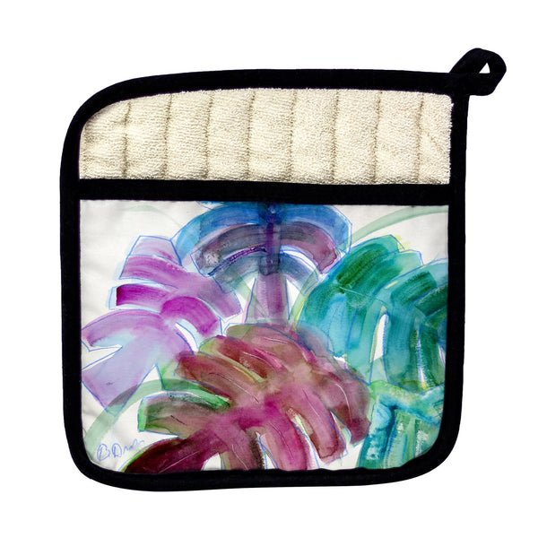 Monstera Leaves Pot Holder