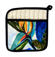Teal Paradise Pot Holder