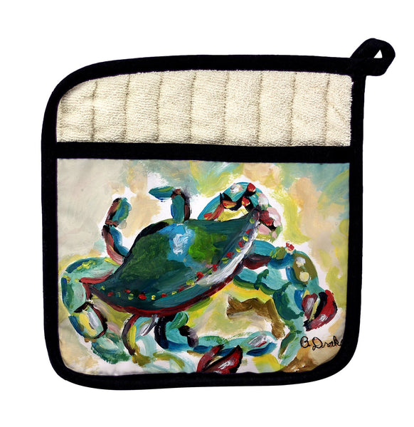 Colorful Crab Pot Holder