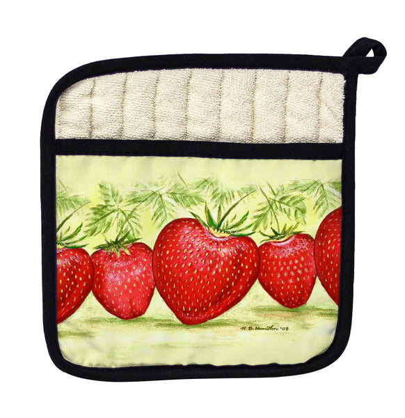 Strawberries Pot Holder