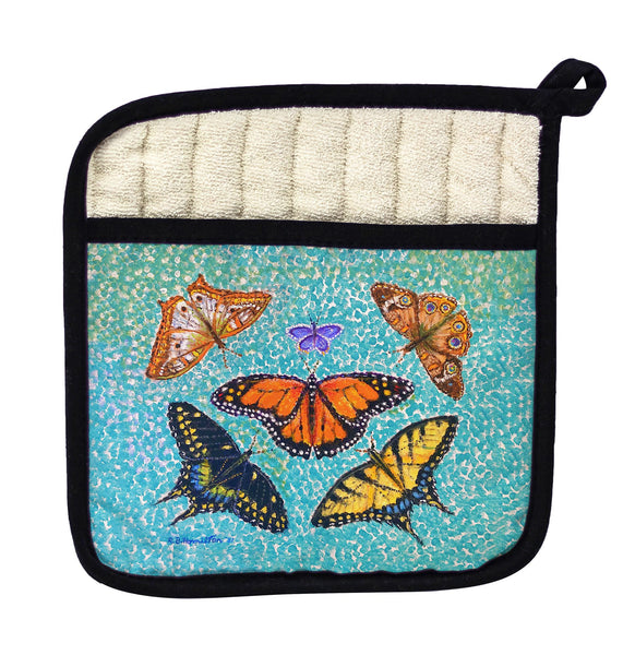 Butterfly Arrangement Pot Holder