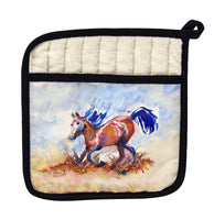 Betsy's Wild Horse Pot Holder