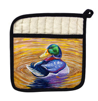 Duck Looking Pot Holder