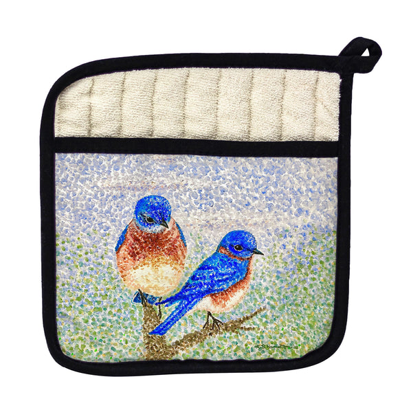 Two Birds Pot Holder