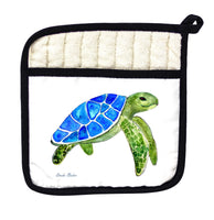 Drake's Sea Turtle Pot Holder