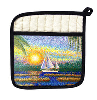 Marsh Sailing II Pot Holder