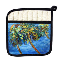 Midnight Palms Pot Holder