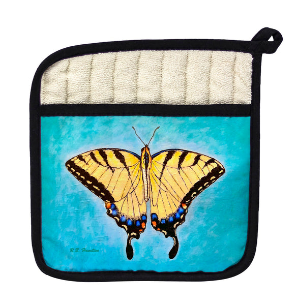 Spreadwing Tiger Swallowtail Pot Holder