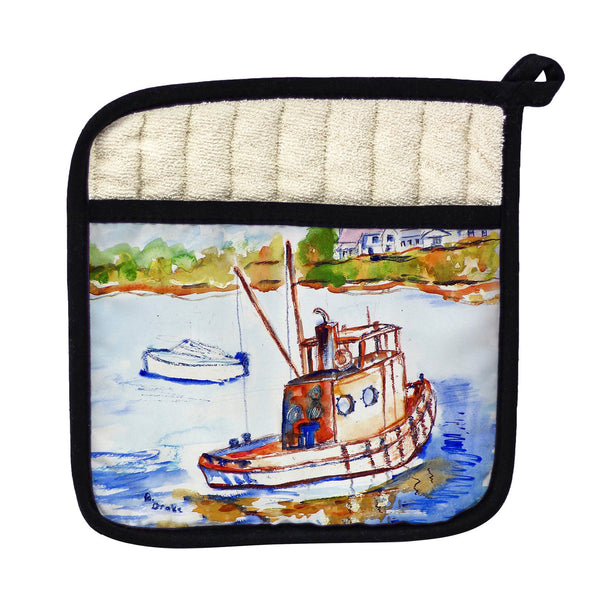 Rusty Boat Pot Holder