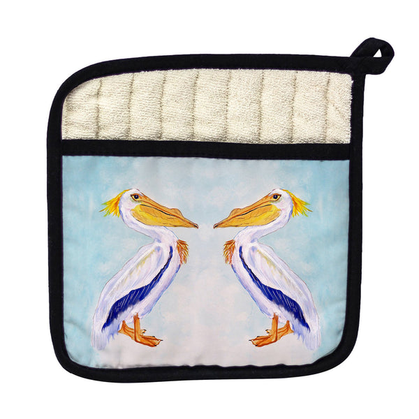 King Pelican Pot Holder