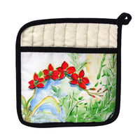 Red Orchids Pot Holder