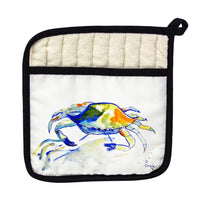 Yellow Crab Pot Holder