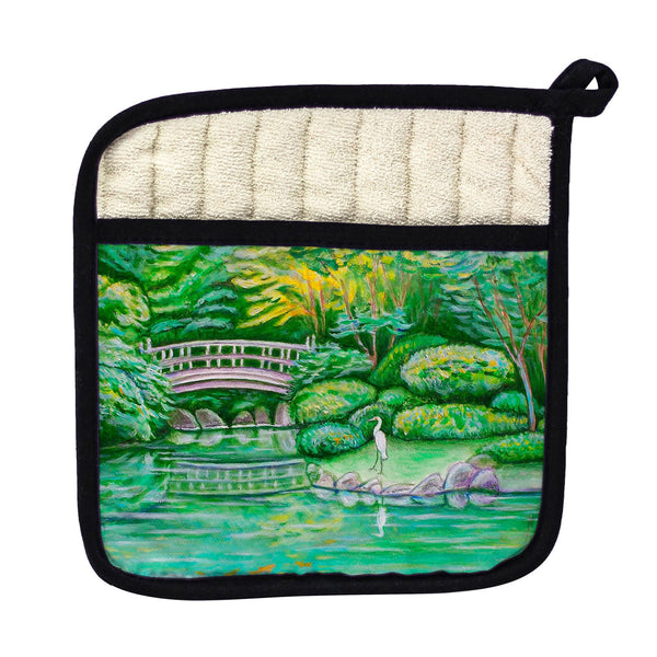Japanese Garden Pot Holder